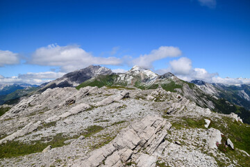Beautiful Lechtal Alps in Tyrol, Austria