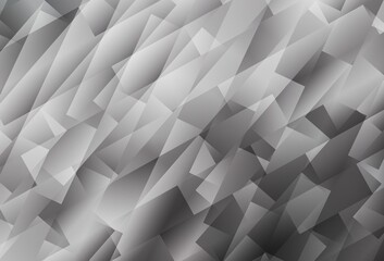 Light Gray vector background with rectangles.