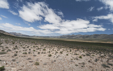 Fototapeta na wymiar Cloudscape in Klein Karoo, Western Cape, South Africa