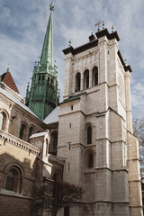 Obraz premium Cathedrale Saint Pierre, Geneva, Switzerland