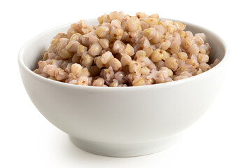 Cooked green buckwheat