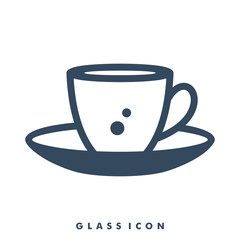 Water Glass icon design vector illustration