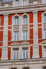 Obraz premium Traditional architecture of London. London - Capital and most populous city in England. UK.