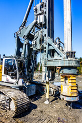 percussion piling hammer machine