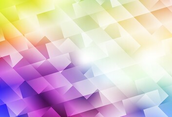 Obraz premium Light Multicolor vector layout with lines, rectangles.