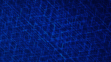 Abstract texture Technology background with polygonal bright line 