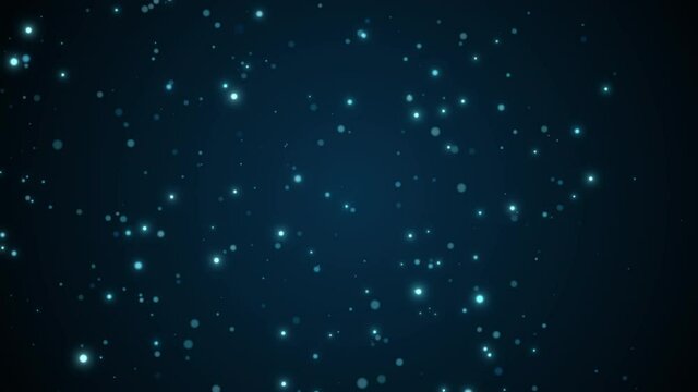 cute flowing dust particles background video