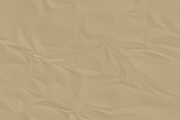 crumpled brown paper background close up