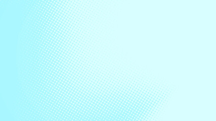 Dots halftone white blue and green color pattern gradient texture with technology digital background. Medicine healthcare with science concept.