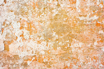 Texture of a concrete wall with cracks and scratches which can be used as a background