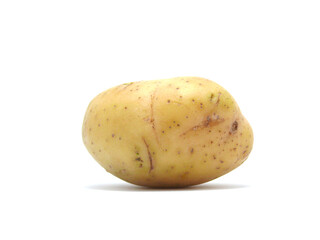 Potatoe White Background