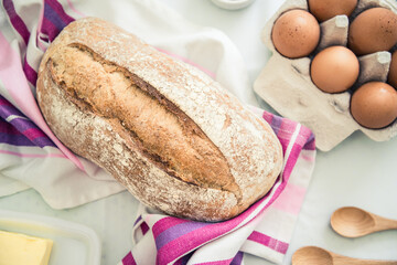 Homemade Freshly Baked Bread