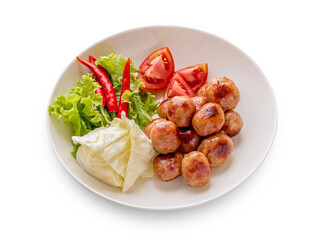 Thai sausage favorite street food