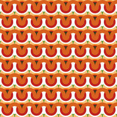 Geometric mosaic art print. Abstract vector background. Creative graphic design template.