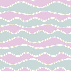 Waves Seamless Pattern.
