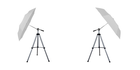 White umbrella reflectors for speedlight