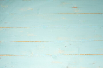 Natural green/blue wooden background, wooden texture and timber patterns.