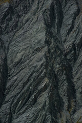 colorful sharp rocks in the yarlu river valley