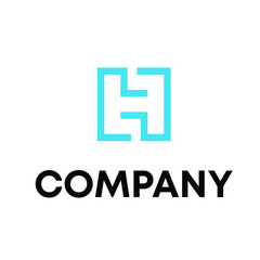 h logo