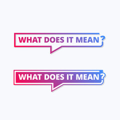 What Does it Mean Label Tags Set