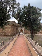 Entrance to the ancient fortress