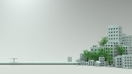 White space building