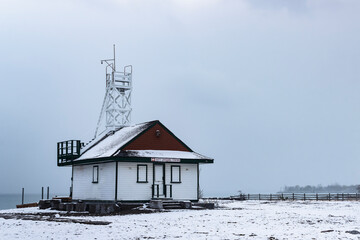 Leuty Life Guard Station at Woodbine Beach