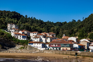 Fototapeta na wymiar Tazones, Principado de Asturias, España
