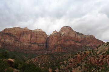 Fototapeta premium Rock formations at Zion National Park