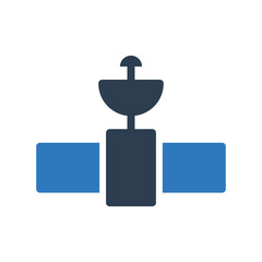 Obraz premium satellite antenna icon 