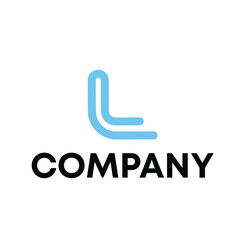 L logo