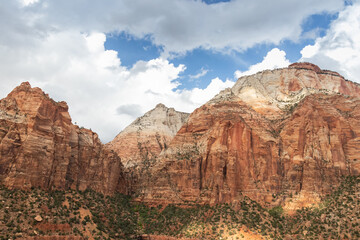 Rock formations at Zion National Park, Utah, USA