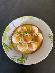 Tarte au citron meringuée