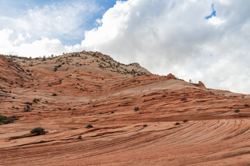 Rock formations at Zion National Park, Utah, USA