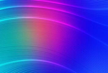 Light Blue, Red vector glossy abstract layout.