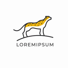 Leopard Vector Logo Design