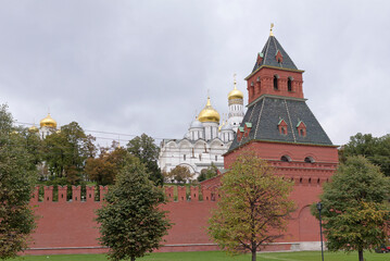 Fototapeta na wymiar View of the Kremlin in Moscow