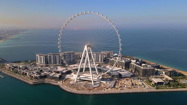 Ain Dubai ferris wheel on Bluewaters island in Dubai, United Arab Emirates