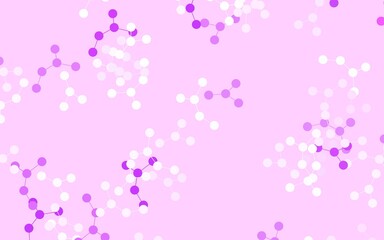 Light Purple vector texture with artificial intelligence concept.