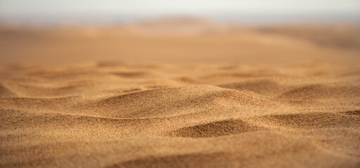 Fototapeta na wymiar Sand dunes macro shot