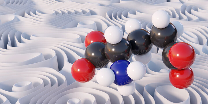 Glutamic acid (l-glutamic acid, Glu, E) amino acid and neurotransmitter molecule.