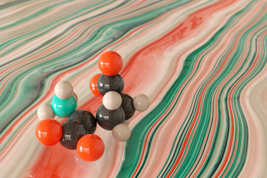 Glutamic acid (l-glutamic acid, Glu, E) amino acid and neurotransmitter molecule.