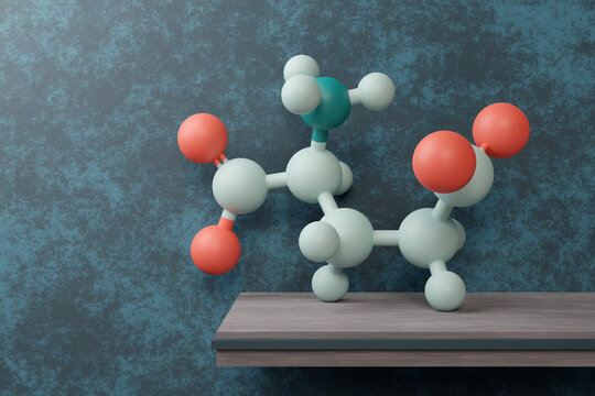 Glutamic acid (l-glutamic acid, Glu, E) amino acid and neurotransmitter molecule.