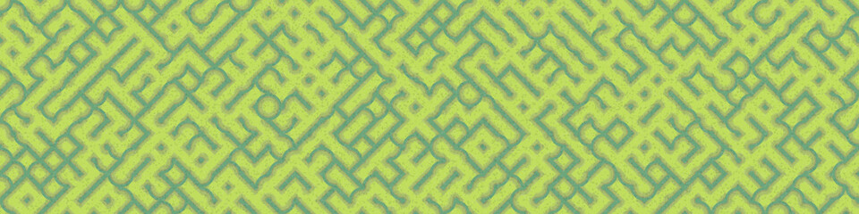 Abstract Geometric Pattern generative computational art illustration