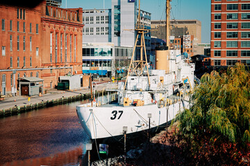 The U.S Coast Guard Cutter (USCGC) WHEC-37 is closed due to COVID-19 pandemics.