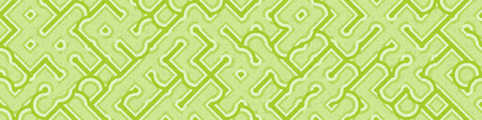 Abstract Geometric Pattern generative computational art illustration