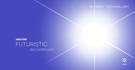 Abstract gradient background. Explosion or flash for design of posters, flyers. Radial shape with lines extending from the center.