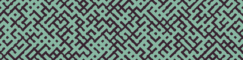 Abstract Geometric Pattern generative computational art illustration