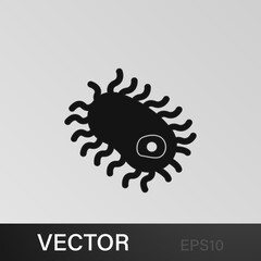 bacterium icon. Element of virus icon. Premium quality graphic design icon. Signs and symbols collection icon for websites, web design, mobile app