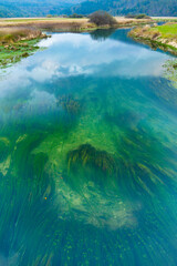 Lake Cerknika, Green Karst, Slovenia, Europe